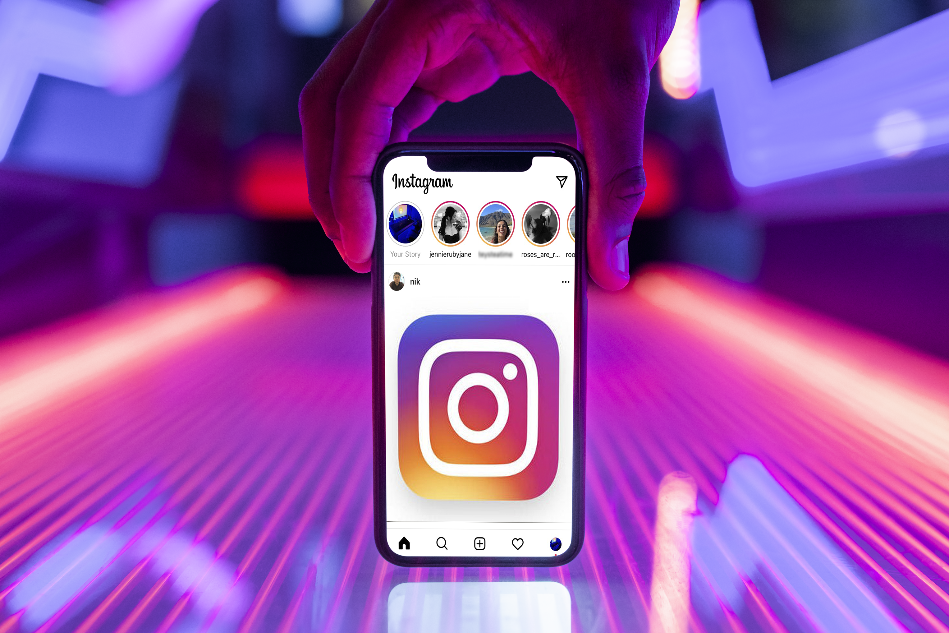 Instagram's overseas marketing and number data screening strategy